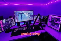 gaming setup