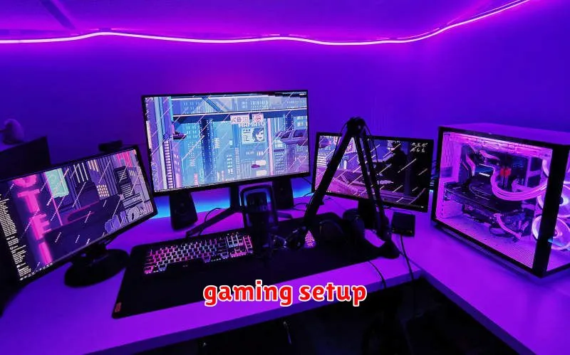 gaming setup