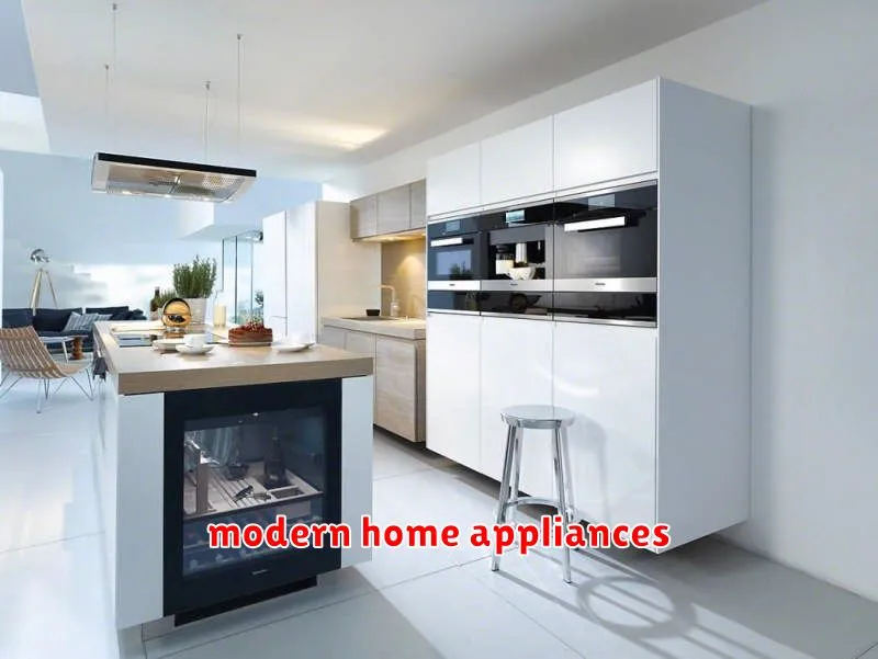 modern home appliances